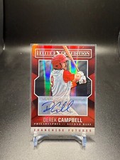 2014 Panini Elite Ex. Franchise Futures Signatures #18 Derek Campbell (AU) /799