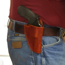 Right Hand Belt Holster for Charter Arms Bulldog w/ 3 Inch Barrel