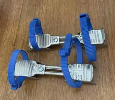 Vintage LANGE Youth Ice Skates Adjustable Made in Italy