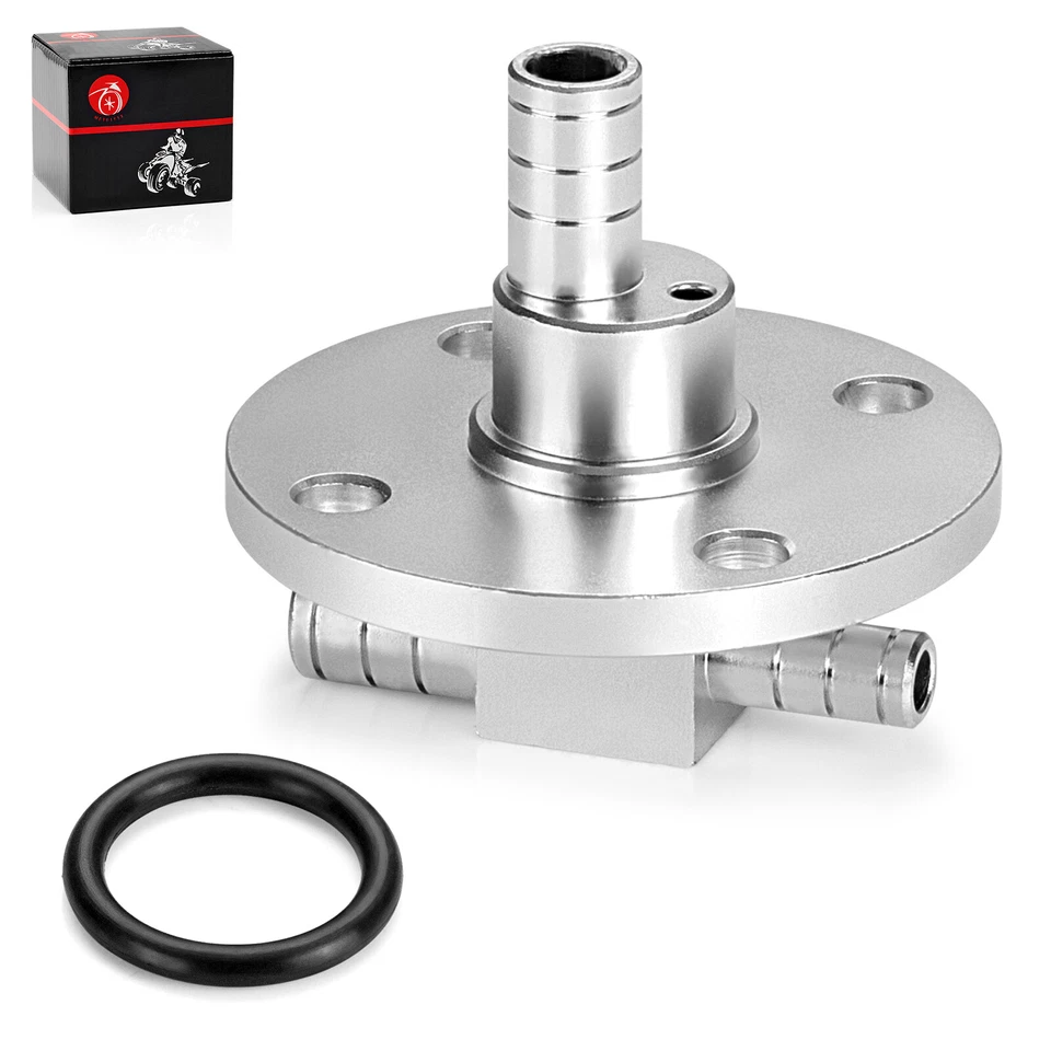 Junta de tubo de tanque de combustible Billet de aluminio para Yamaha Rhino 660 YXR660F 2004 2005-2007 Foto 3 de 4