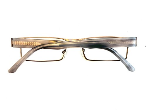 Robert Mitchel Eyeglasses RM202127 Pewter Full Rim 53-18-145 No Lenses - Picture 2 of 3