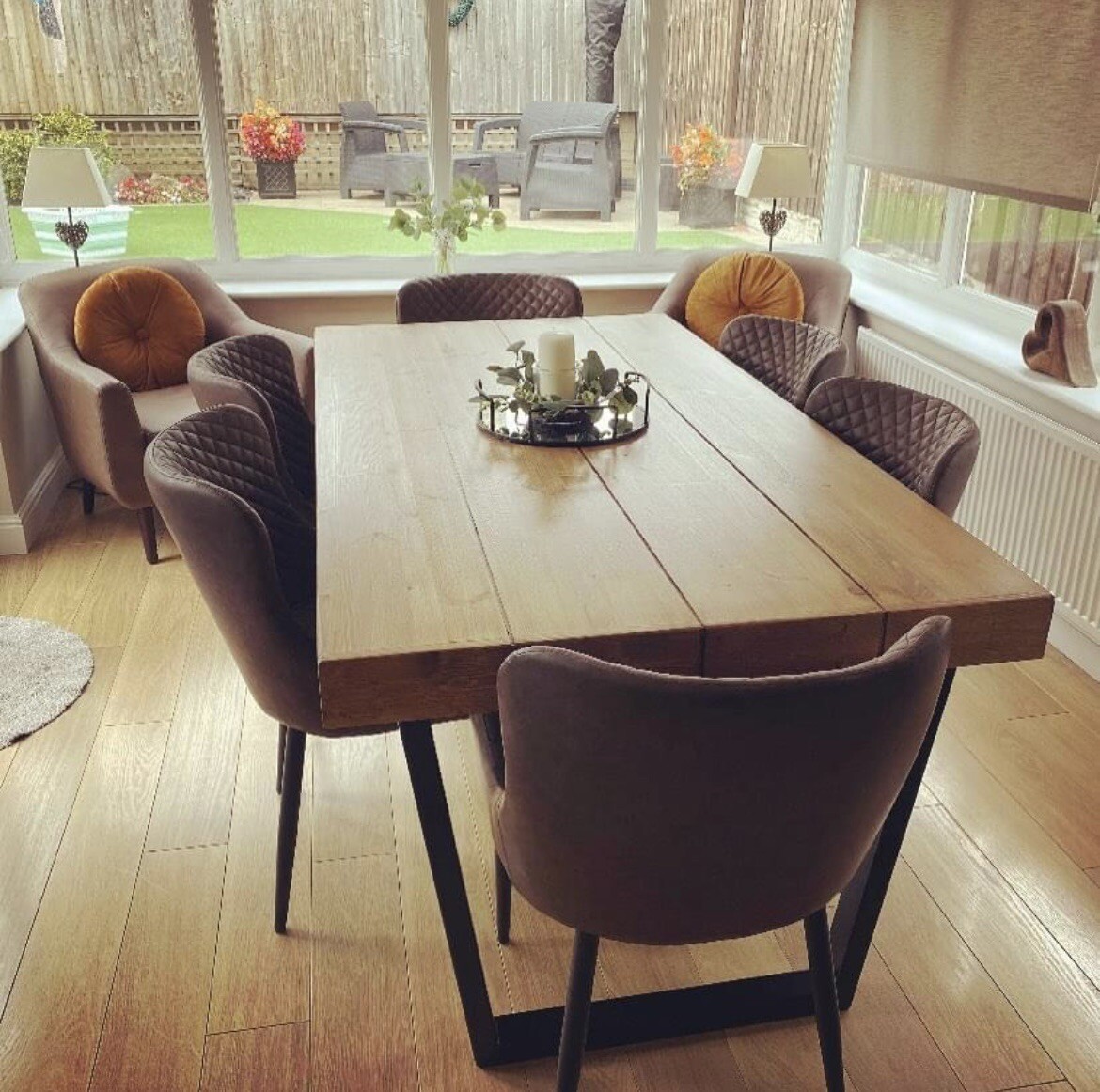 Industrial Dining Table eBay