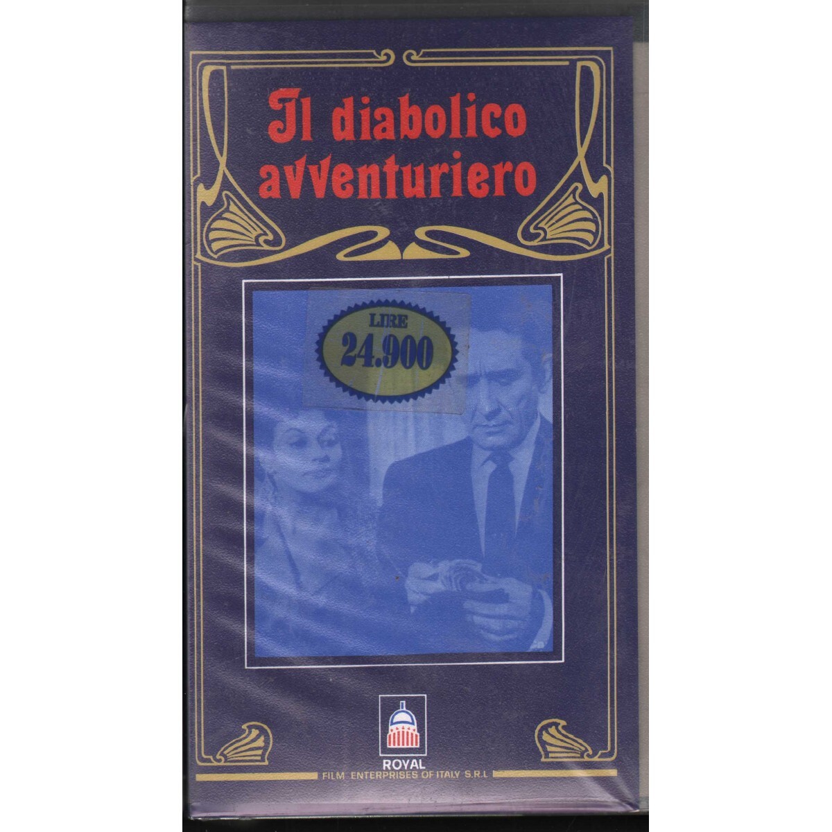 The Devilish Adventurer VHS Charles Martin Univideo - CO00151 Sealed
