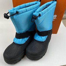 Northside Frosty Polar Snow Boots Youth Size 4 Waterproof Glacier Blue