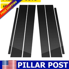 AUXITO 6x Car Window Pillar Post For Nissan Titan Crew Cab 2004-2015 Accessories