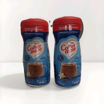 Pack Of 2  Nestle Coffee Mate French Vanilla Powdered Coffee Creamer, 15.oz #402