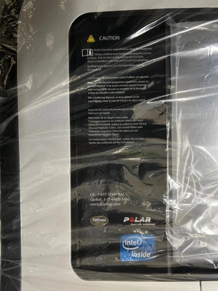 Star Trac E-TRX Running Machine Treadmill, With Trainer DISPLAY ONLY - Image 4 of 4