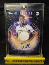 2025-26 Topps Midnight Cedric Coward Winter Solstice RPA Rookie Patch Auto /35