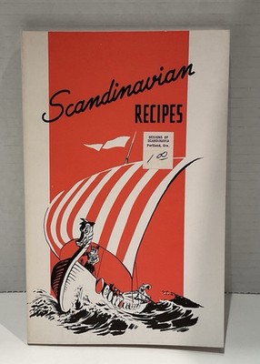 Vintage Scandinavian Recipes Cookbook 1964 Excellent Condition