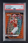2024 Prizm Jayden Daniels #347 Orange Lazer Rookie  PSA 9