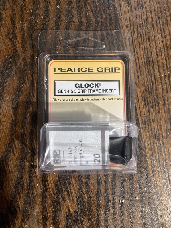 Glock Gen 4 Gen 5 Grip Frame Insert Pearce