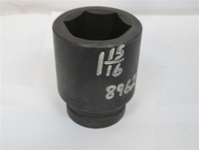 Wright 8962, 1-15/16" Deep Imapct Socket, 1" Drive, 6 Point, MARKINGS