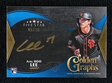2024 Topps Five Star Golden Graphs Blue 5/20 Jung-Hoo Lee Jung Hoo Auto 1az7