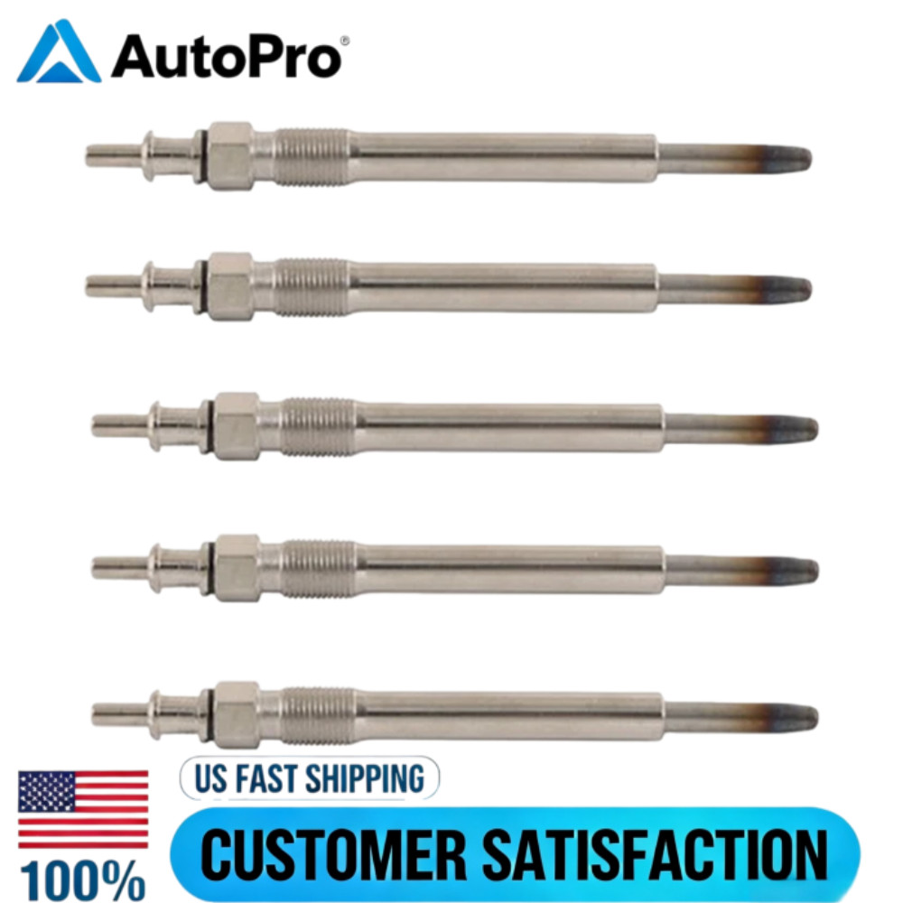 5PCS PACK 80036 Replacement Diesel Glow Plugs Fits For Dodge Sprinter 2500 3500