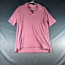 Faherty Men s Shirt Size L Pink Cloud Cotton ...