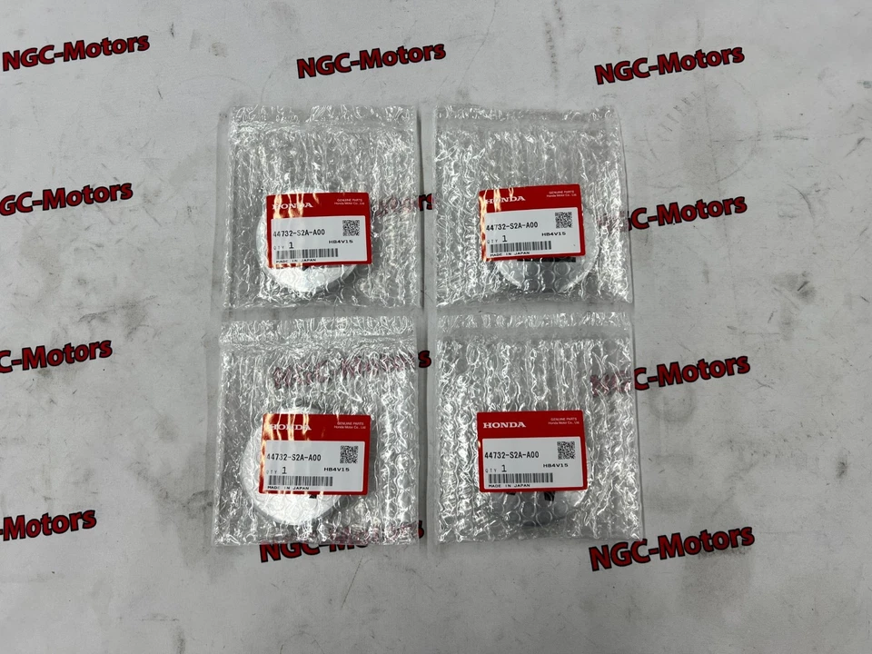 Genuine Honda Wheel Center Caps Set of 4 44732-S2A-A00 00-03 S2000 AP1 Foto 2 de 4