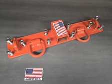 Jd John Deere, Kubota Compact Tractor Bolt On Chain Hooks, D Rings, Receiver,