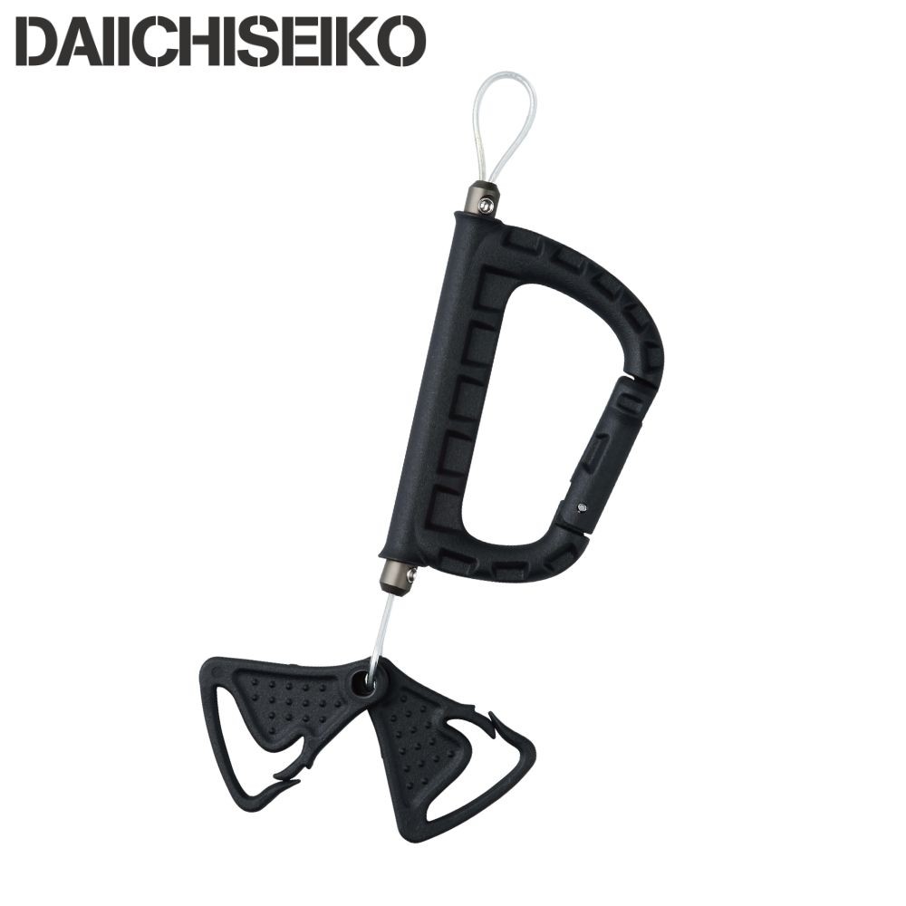 DAIICHISEIKO Fishing Tools NOOBINER D + Snap Holder Black