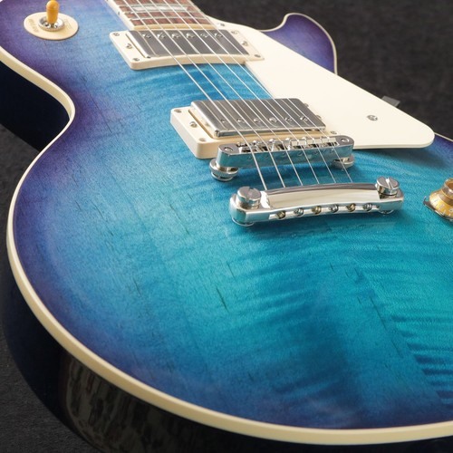 Gibson Les Paul Standard 50s Figured Top Blueberry Burst Custom Color Series - Picture 8 of 9