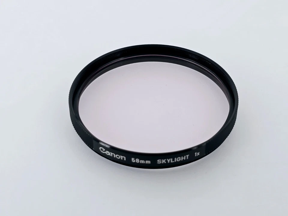 🌸[Near MINT] Canon 58mm Skylight 1x Filter Genuine for FD / EF Lens From Japan - Image 3 of 4