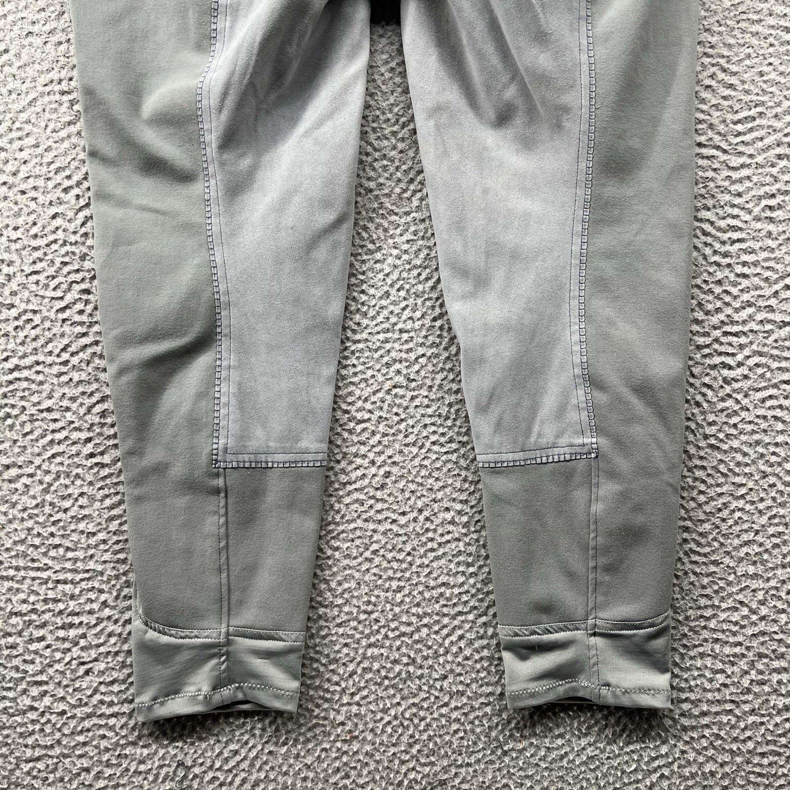 Smartpak Piper Evolution Fullseat Breeches Womens 36 R Grey Equestrian Horseback