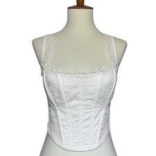 NWT Victorias Secret Dream Angels Lace Corset Small DD Fairy Coquette Romantic