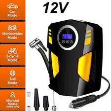 Car Air Tire Pump Inflator Compressor Digital Electric Auto Portable 150PSI 12V