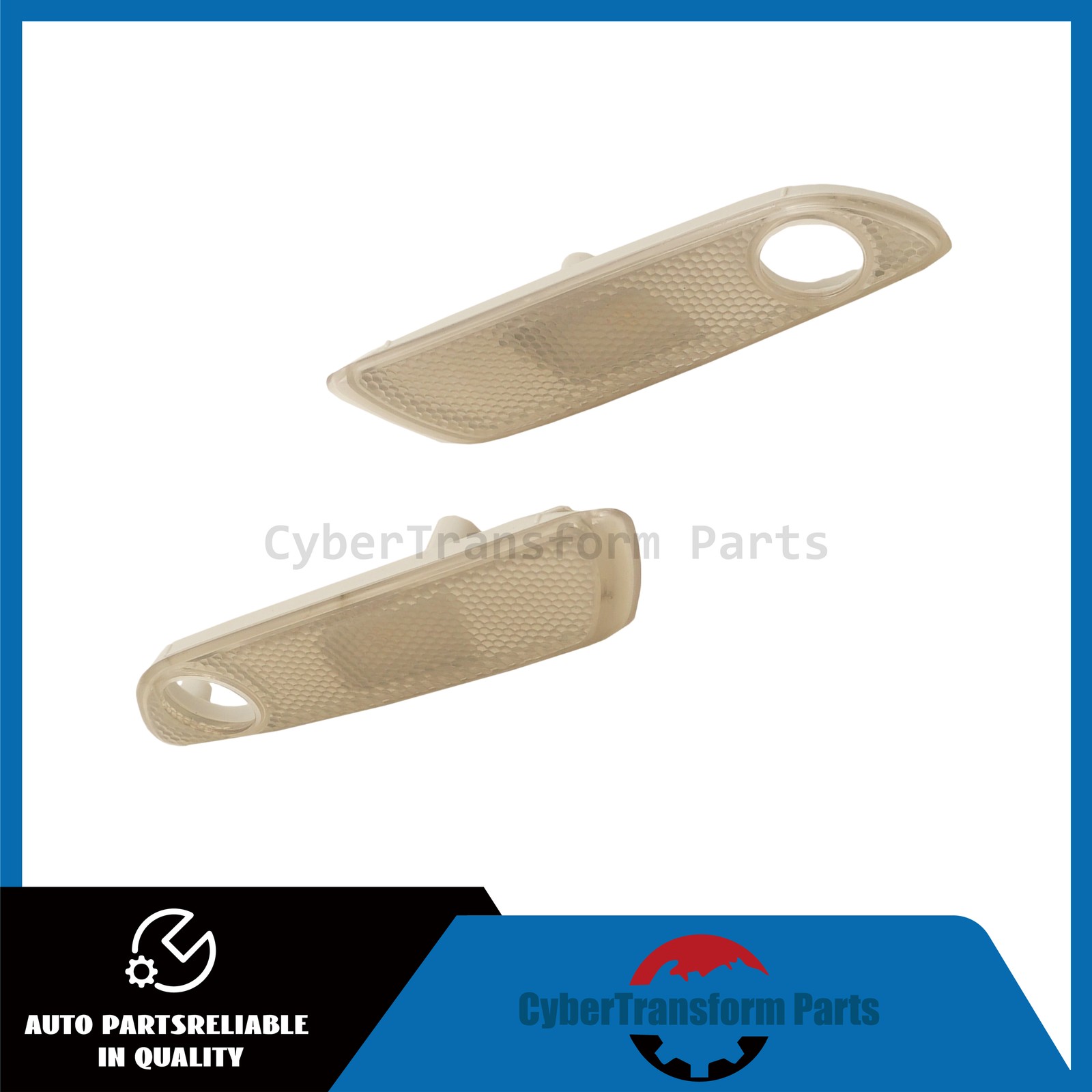 Pair Front Fender Side Marker Lights For 10-19 Rolls-Royce Ghost Wraith Dawn US