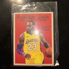 LeBron James Cracker Jack Ball Players #5
