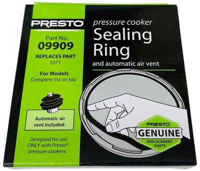 #ad 09909 Pressure Cooker Sealing Ring Gasket Fits Presto 40 Models $11.22