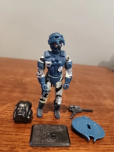 Gi Joe Vintage Alley Viper in blue