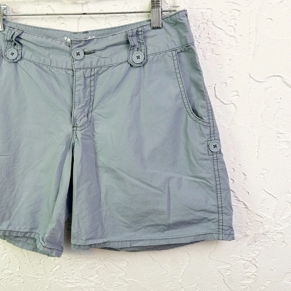 Pantalones cortos cargo enrollables vintage y2k azul claro talla 13 Foto 3 de 4