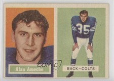 1957 Topps Alan Ameche #53 2u3