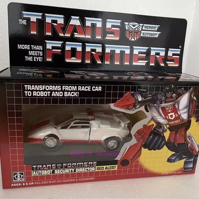 Perfect New Transformers G1 Red Alert  second version Action Figure In Stock