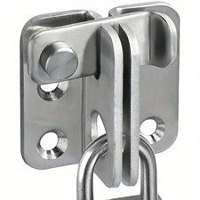 Flip Latch Slide Bolt Door Lock Catch for Barn Cabinet Pet Cage Garden Bathroom 