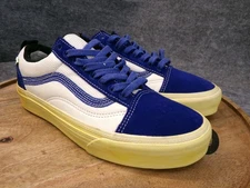 Vans Vault Old Skool Split VR3 LX Vintage Blue Skate Shoes Sneakers Men Size 7.5