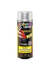 DupliColor Sprayplast Autolack Sprühfolie Plastidip Silber Felgen Lack 400ml