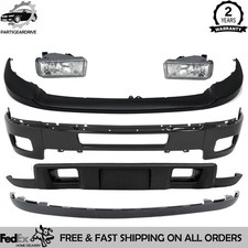 Front Bumper Paintable Air Dam Kit For 2011-2014 Chevy Silverado 2500 Hd 3500