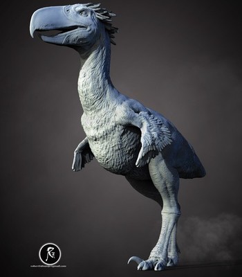 3d printed Kelenken   The Terror Bird Titan model dinosaur