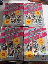 1991 Pacific Plus Football Box - Premier Edition (4 Boxes)