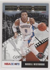 2019-20 Panini NBA Hoops Lights Camera Action Winter Russell Westbrook #13 02v3
