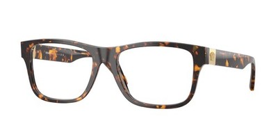 VERSACE VE3380 5514 Havana Tortoise Demo Lens 56 mm Men's Eyeglasses