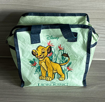 Disney The Lion King Kulturbeutel Kosmetiktasche Simba Grün/Blau Polypropylen