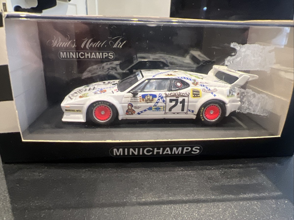 MINICHAMPS ミニカー　まとめ売り MINICHAMPS 1/43 BMW M1 Le Mans 1980 ミニチャンプス ル・マン