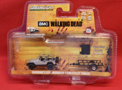 Greenlight 1:64 Collectibles AMC Walking Dead Hitch Series Michonne's Jeep #8001