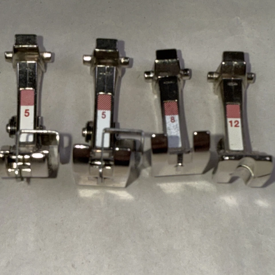 Bernina Assorted Accessories. 17 Assorted Feet, Case Etc. See Description & Pics - Image 2 of 4