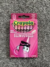 Crayola Crayon - Pretty Pink Color Pack - 8 Unique Pink Colors 2013