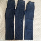 3 Pack Bulwark FR Flame Resistant Denim Work Pants 30x32 EP3POCA, boot cut — photo 1