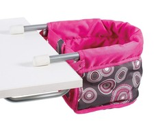 Bayer Chic 2000 Puppentischsitz Tischsitz Puppenmöbel Zubehör Hot Pink Pearls
