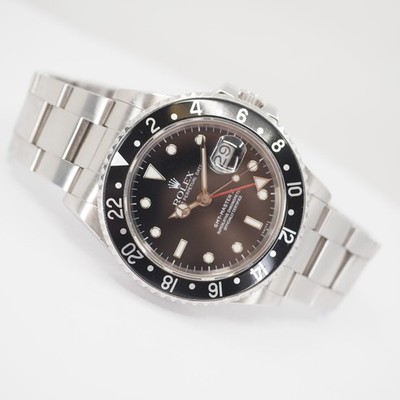 ROLEX OYSTER PERPETUAL GMT-MASTER II 16760 AUS 1987 SWISS ONLY DIAL